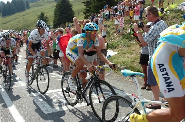 2010 Tour de France - Contador in Stage 8 2010 Tour de France - Contador in Stage 8