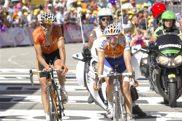 2010 Tour de France - Sanchez and Menchov in Stage 14 2010 Tour de France - Sanchez and Menchov in Stage 14