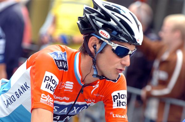 2010 Vattenfall Cyclassics - F. Schleck Before Start 2010 Vattenfall Cyclassics - F. Schleck Before Start