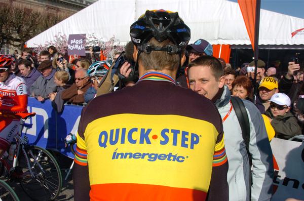 2010 Paris-Roubaix - Tom Boonen Before the Race 2010 Paris-Roubaix - Tom Boonen Before the Race