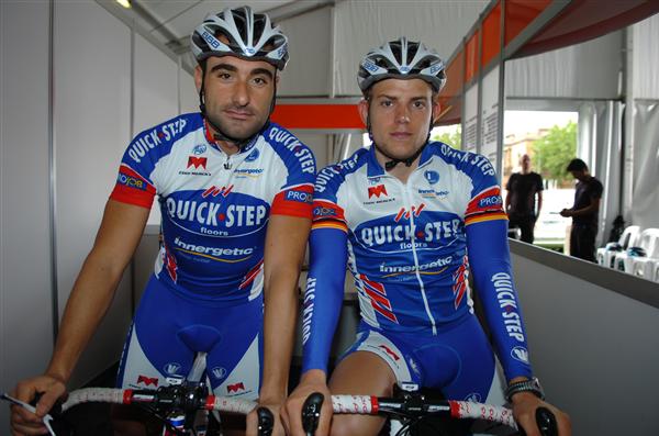 2011 Tour Down Under - Chicchi and Ciolek